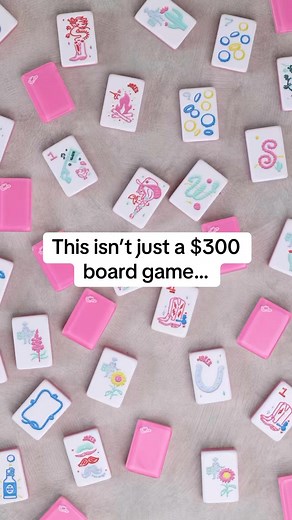 Miss Mahjong on Instagram: "It’s more than just a $300 board game… 💖 Tag the people you’re making memories with! #mahjong #mahjonggame #mahjongnight #mahjongtime #mahj #mahjongtiles"