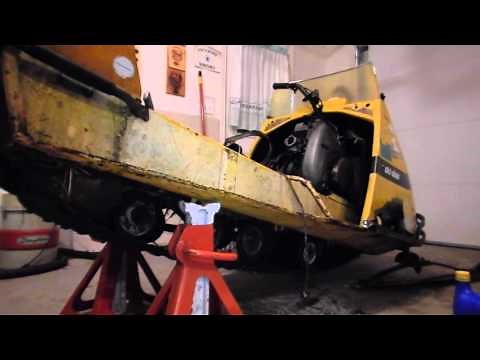 Replacing drive cogs on a 1970 SkiDoo