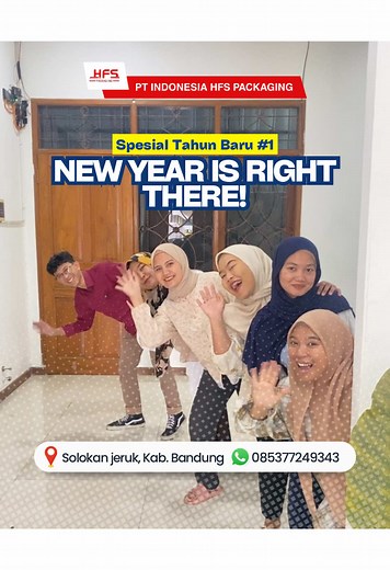 Countdown! Hi HFS Mates, ready for the New Year? 👀🎊 HFS Packaging New hopes rising! More brands trusting! #hfspackaging #newyear #2026 #tahunbaru #konten