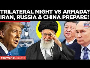 US VS IRAN: Iran, Russia, China Hold Naval Drills In Gulf Of Oman As US Warships Rush | World News