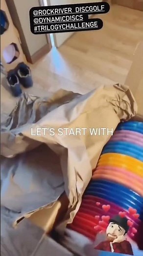 POV: Unboxing 2024 Trilogy Challenge discs. 🤩