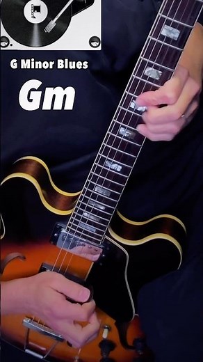 Clean Tone Blues Solo | G Minor 🎸