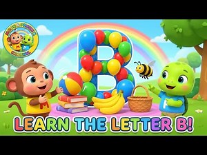 Learn the Letter B – Phonics Song for Toddlers | Modo & Phoeniz