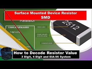 Surface Mounted Device or SMD Resistor || How to Decode or Read Value 3, 4 Digits and EIA-96 System