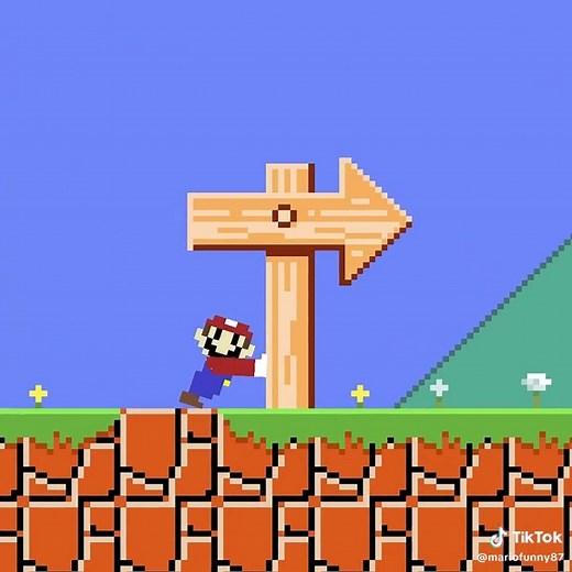 Mario's Color Challenge: Avoiding Green Obstacles