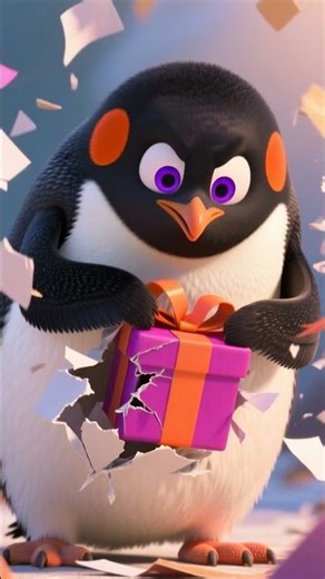 Fluffy Flipper vs. Wrapping Paper! 🤯