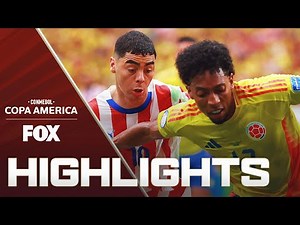 Colombia vs. Paraguay Highlights | 2024 Copa América