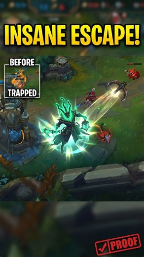 How to Make Insane Escapes as Thresh in LoL (Pro Gameplay) #shorts #leagueoflegends