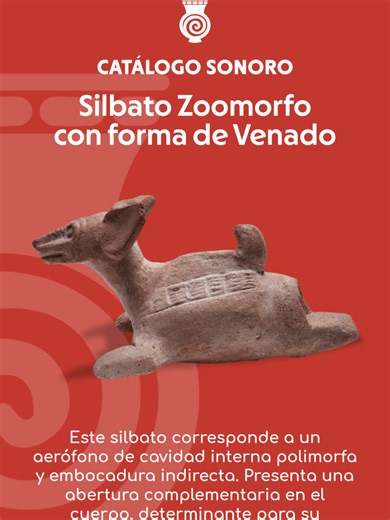 Silbato Zoomorfo de Venado: Acústica y Simbolismo