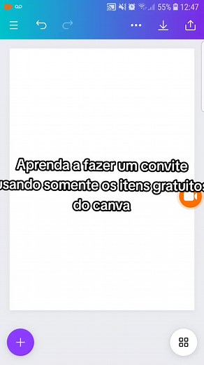 Como fazer um convite de aniversário gratuito no Canva | Parte 1