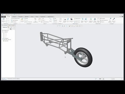 PTC Creo 4.0 tutorial: Pin Connection