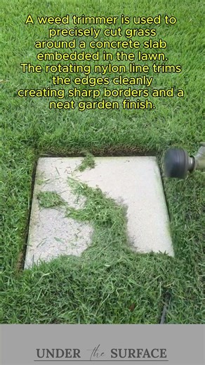 Precision Lawn Edging with a Weed Trimmer