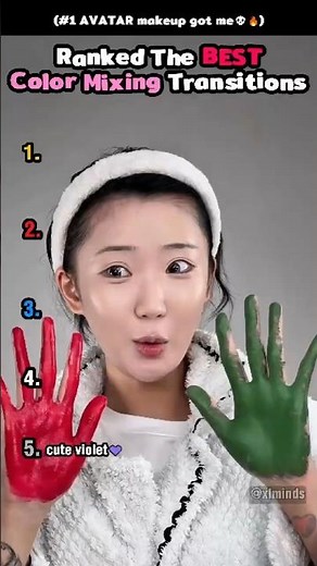 The BEST Color Mixing Transitions