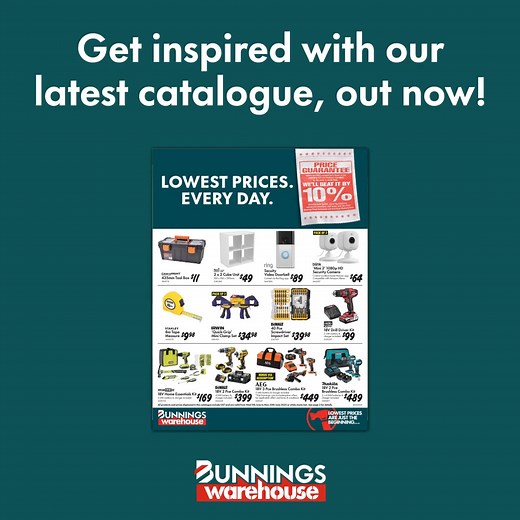Check out our latest catalogue! 🧰 | Bunnings Warehouse Australia