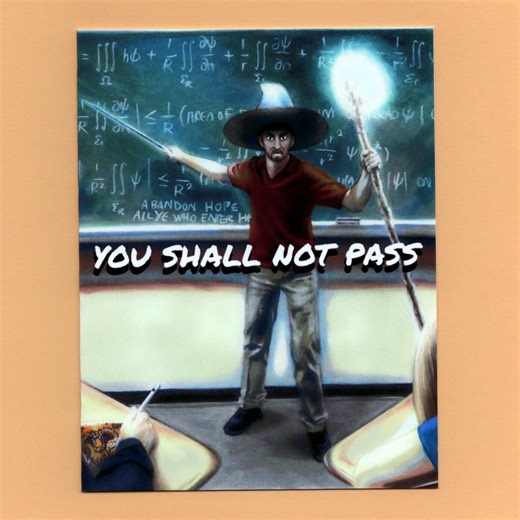 Funny Graduation Card: You Shall Not Pass, Congrats - Etsy