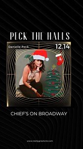 1.4K views · 36 reactions |   SOUND ON!  Listen to a listen sneak peek on what you can expect at my “PECK THE HALLS” Holiday Show on Dec 14th 8pm at Chiefs on Broadway! I can’t wait to spread the holiday cheer with all my friends and fans in downtown Nashville! Grab your ticket before they’re gone! https://www.tixr.com/groups/chiefsonbroadway/events/danielle-peck-peck-the-halls-holiday-show-117814 | Danielle Peck | Facebook