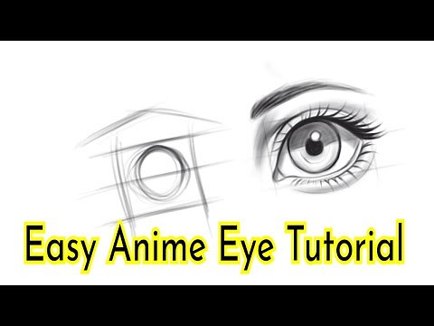 Anime Eye Drawing : Easy Step By Step Guide | How to draw an Anime Eyes Step By Step For Beginners