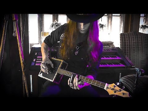 4-String Cigar Box Guitar Psychedelic Solo