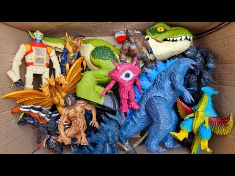 Hunting Jurassic World Toy Dinosaur Collection ASMR