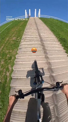 First-Person POV Down a Stairwell | Osmo Action 6 & Osmo 360