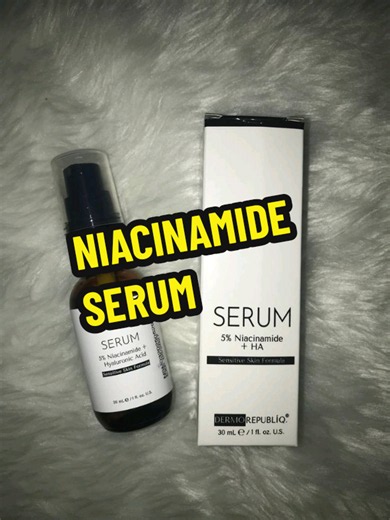 Niacinamide Serum Results After 1 Week – Dermorepubliq Review