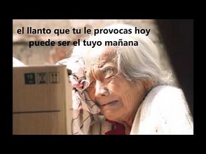 Un video para reflexionar de adulto mayor