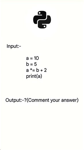 Python Quiz | Guess The Output If You Can! #7 #shorts