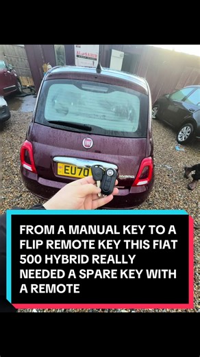 🚘🔑🔑2020 FIAT 500 HYBRID-SPARE REMOTE CODING🚘🔑🔑 from a standard manual key to a remote flip key! WhatsApp: 447503597695 CarKeyServices:‘SPARE KEY STRESS FREE’ 🚙🚚MOBILE AUTO LOCKSMITHS🔑🛠️ 🌍📍🗺️-LONDON, SURREY, BERKSHIRE & BIRMINGHAM 🚙🔑🔑-SPARE/DUPLICATE KEYS/FOBS 🚫🚘🔑-ALL KEYS LOST 🚗🚪🔒-LOCKOUTS/GAIN ENTRY 🚗🧑🏻‍💻🖥️- CODING / DIAGNOSTICS 🚘🔐🛢️- IGNITION REPLACEMENT ANY QUESTIONS ALWAYS HAPPY TO HELP 🙏🏼 #fiat500 #fiat #carkeys #carkeyservices #locksmith