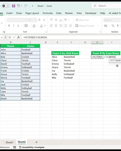 Most Asked Interview Question to calculate odd & Even Rows #excel