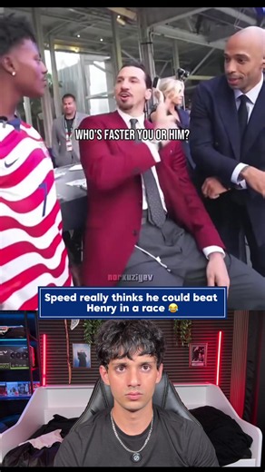 Ishowspeed really thinks he’d beat Thierry Henry #legacymx #football #thierryhenry #ishowspeed