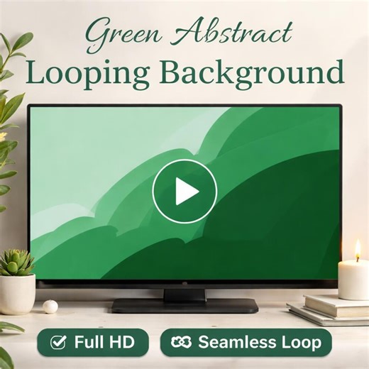 Green Abstract Wave Loop Video | Seamless Animated Background, Calming Ocean, Sea Waves, Green Background, Wave Loop, Abstract Vi - Etsy