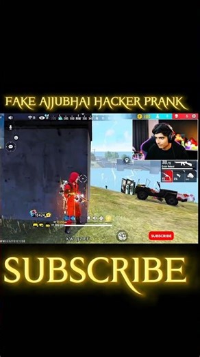 FAKE AJJUBHAI PRANK 😂😂#ajjubhai #pranks #freefire #shorts
