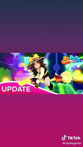 🗞 Oct 20th Update 🎃 Halloween Event continues 🧹 Electric Flying Broom 😈 3 Glowy Horns - Pet wear #Roblox #RoPets #robloxgaming #robloxgamestoplay