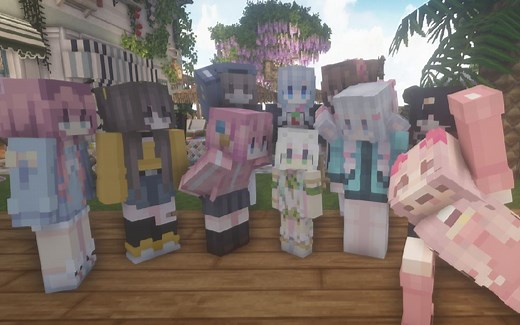 20款好看可爱的女生MC皮肤推荐！（看简介）