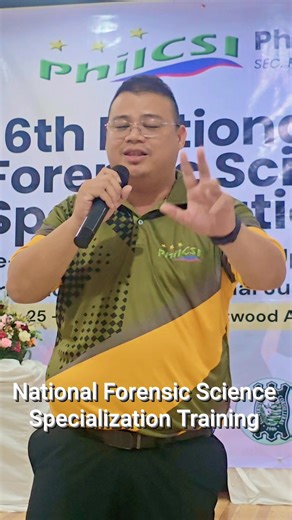 FORENSIC QDE TRAINING COURSE: During the graduation, selected top performers/leaders shared their learning reflections—capturing the lessons, discipline, and commitment gained throughout the training. Well done to all our trainees! | Dean Jez Vicente