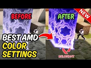 Best Color Settings for valorant amd 2026 | How to Make Valorant More Vibrant