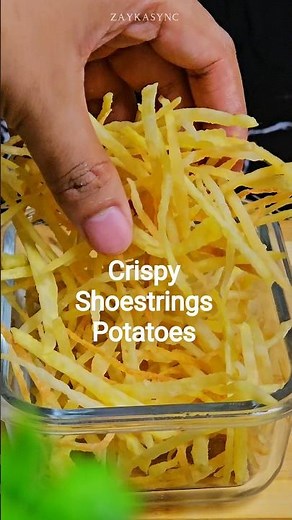 Better Than McDonald? Crispy Shoestring Fries – The Crunchiest Fries Ever! 🍟✨