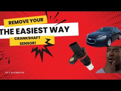Chevy Malibu crankshaft Position Sensor Swap in minutes (2010 - 2022 models)