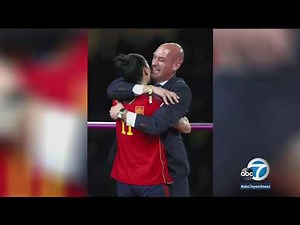 FIFA suspends Spain soccer chief after World Cup final kiss