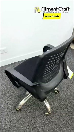Upgrade Your Workspace: The Echo Ergonomic Chair 🪑✨ #Shorts #FitmentCraft