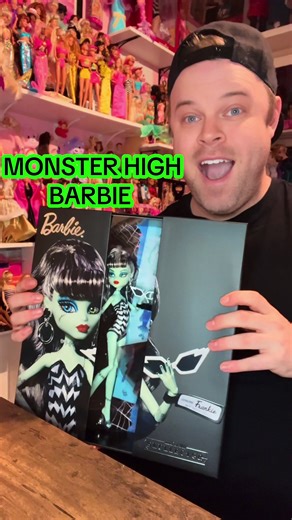 New Monster High Barbie is EVERYTHING 😍💀 #barbie #monsterhigh #monsterhighdolls #dolls #dollcollector