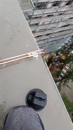 #Electrical lightning protection system installation#