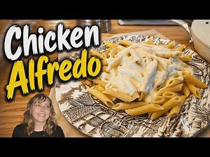 Creamy Chicken Alfredo So GOOD You'll Lick Your Plate😋 The Hillbilly Kitchen #cooking #food #recipe