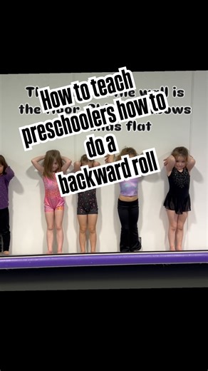 Jessica Taylor | One idea on how to help kids learn a backward roll is to practice “fast hands”. The kids have fun, while learning how to use their arms to... | Instagram