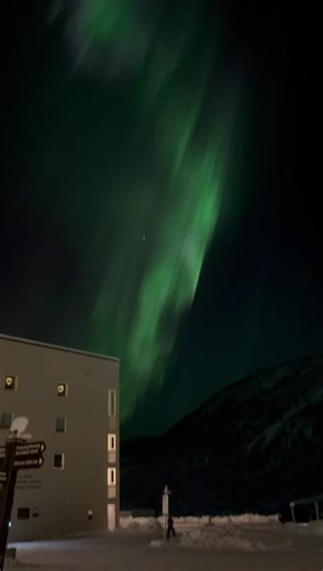 Spectacular Northern Lights Views During Ski Trip