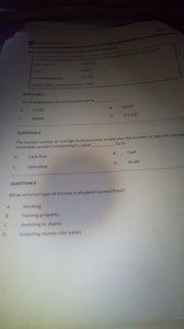 Refer to the information in the table to answer Question 4. Th... | Filo
