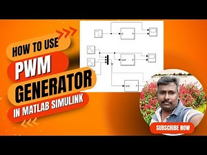 How to use PWM Generator block in MATLAB | PWM Generator block in MATLAB | PWM Generator block