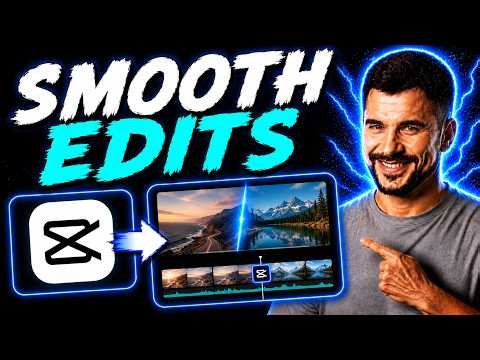 How to Make a Smooth Transition on CapCut PC (SUPER SMOOTH)