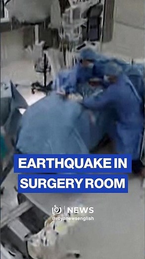 Quake strikes Japan hospital operating room mid surgery