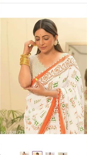 #77threpublicday #saree #available in #meesho #bestquality #tiranga #colors #orange #white #green